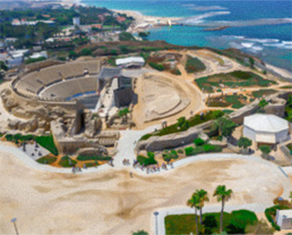 가이사랴빌립보(Caesarea Maritima)의 원형 극장
