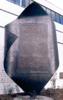 존 웨슬리의 회심 기념비